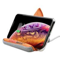 Custom Wireless Charger Multi Uses Triangular Qi Wireless Charging Stand for Table